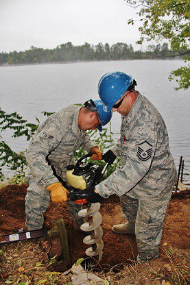 professionel tariere 2 personnes gros trou